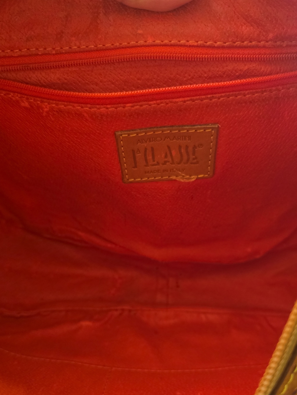 Alviero Martini-1ª Classe shoulder bag featuring Vintage geographical map print - Picture 4 of 4